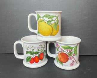 Roy Kirkham Fruit Mugs