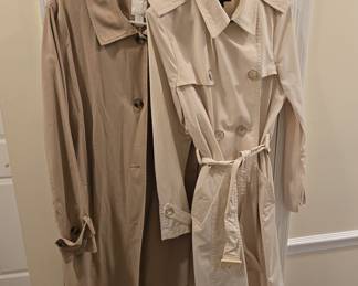 Talbots and H&M Trench Coats