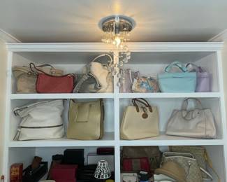Designer and Fashion Handbags: Coach, Longchamp, Talbots & more