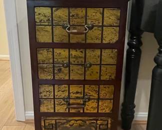 Chinoiserie Style Three-Drawer Chest