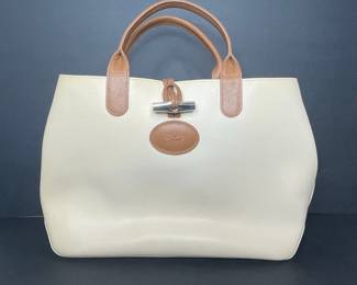 Longchamp Roseau Leather Tote Bag
