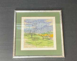 Watercolor Landscape Painting