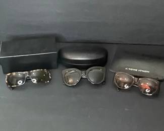 Adrienne Vittadini, Polo Ralph Lauren, and Tortoiseshell Style Sunglasses