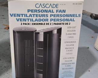 Cascade Personal Tower Fans