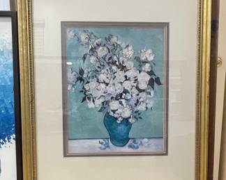Vase of White Roses by Vincent van Gogh