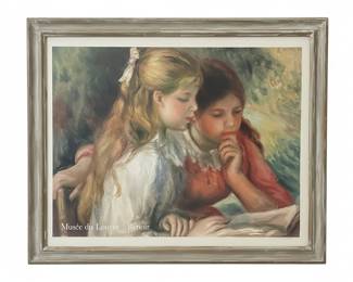 Renoir's 'Two Girls Reading' Print