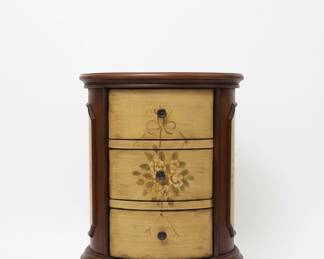 Hand-Painted Floral Accent Chest