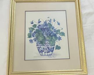 Barbara Mock Floral Print