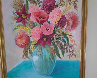 Signed oil on canvas 