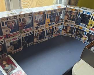 lots of funko pops