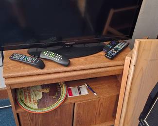 Flat screen and more.