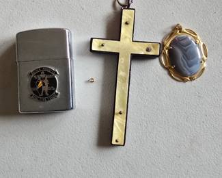 zippo and cross 