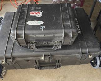 Nice Pelican cases 