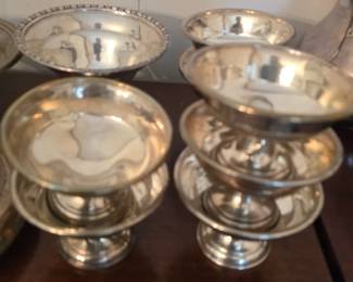 Sterling silver.