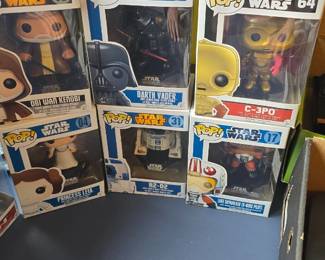 lots of funko pops