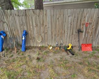 Chairs, shovels and more.