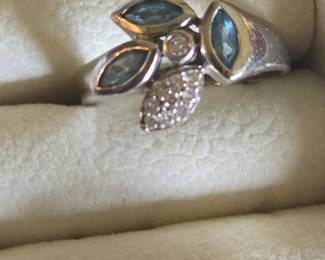 Sterling silver rings.