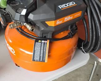 Ridgid pancake air compressor new 