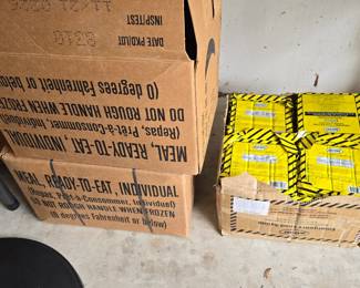 mre and emergency food supply prepper supplies 