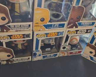 lots of funko pops