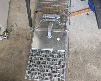 collapsible live animal trap 