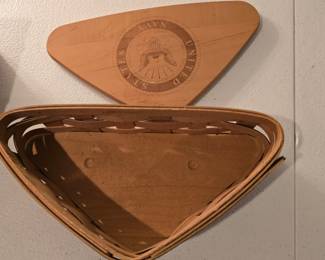 Longaberger navy basket  
