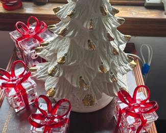 vintage ceramic christmas tree 