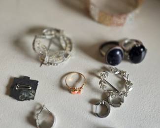 Costume jewelry.