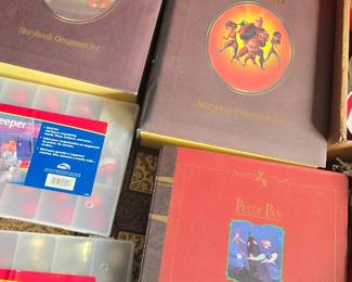 Collectible Christmas ornaments. Snow White, The Incredibles, and more.
