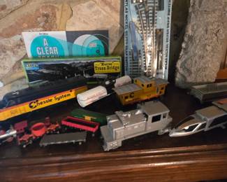 HO scale train set.