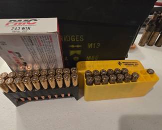 243 Winmag ammunition.