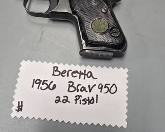 Beretta. 22 pistol.