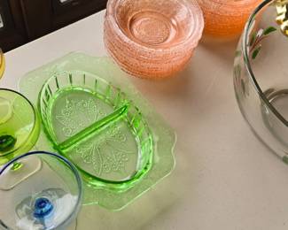 Depression, glass and more.