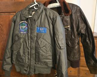 vinatage military jackets etc 