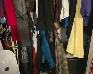lots of clothes 