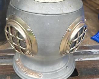 bad to the bone vintage livorno diving helmet ice bucket 