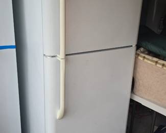 Frigidaire Upright Refrigerator works great.