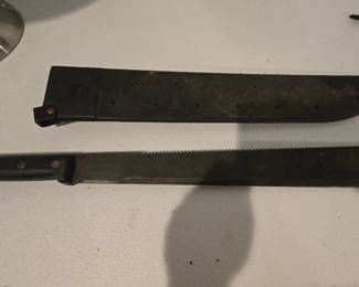 Collins military machete.