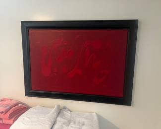 Original art by local Andrew Boks 