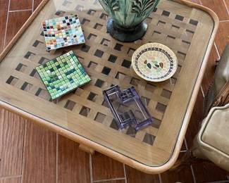 Teak table