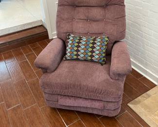 One of two recliners