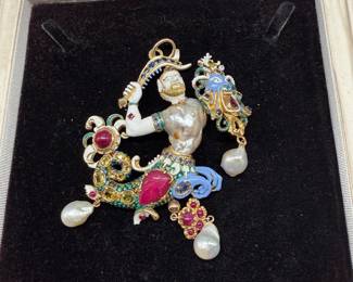 Authentic Canning Jewel Merman 