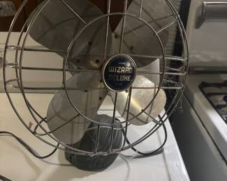 vintage wizard fan