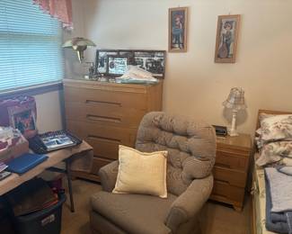 blonde bedroom set full size