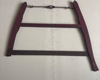 antique crosscut saw