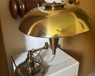 Vintage unusal Brass lamp