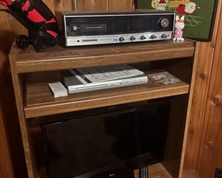 Flat screen tv 8 track player 
