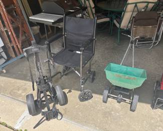 golf caddy cart transport chair spreader 