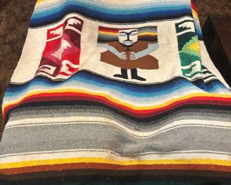 vintage Mexico throw blanket