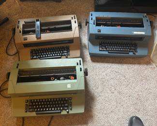 Not M&MS, but IBM vintage typewriters!! Cool colors, right?